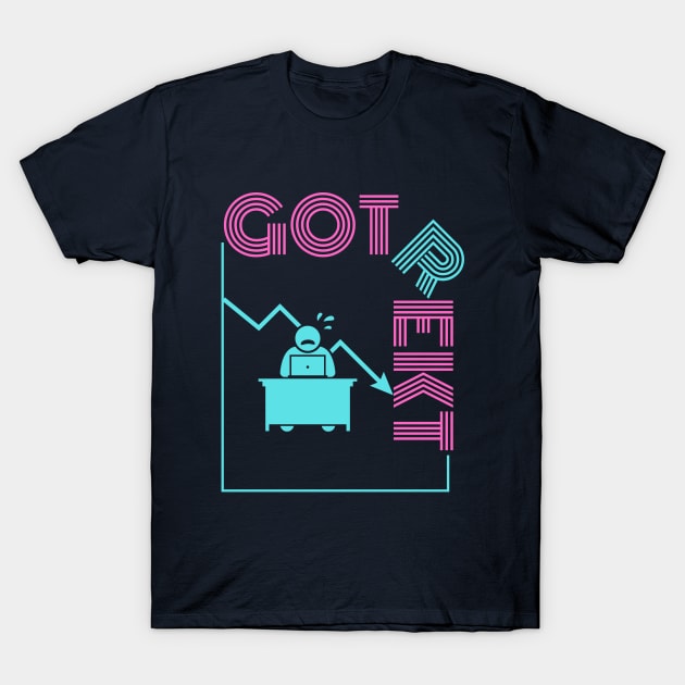 Got Rekt T-Shirt by dGEN Network